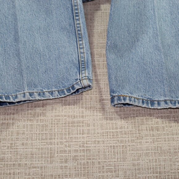 Vintage Y2K Levi's 505 Size 34x28 Straight Leg Classic Fit Blue Jeans - Picture 5 of 8